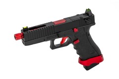 EU8-T GBB Pistol (Black) (Red Match)