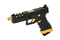 EU8-V GBB Pistol (Black) (Gold Match)