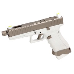 EU7-T REQUIEM GBB Pistol (Silver|White)