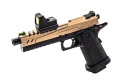 Hi-Capa 5.1S + RDS GBB Pistol (Tan|Black)