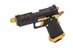 Hi-Capa 3.8 Pro GBB Pistol (Black) (Gold Match)