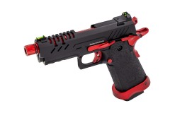 Hi-Capa 3.8 Pro GBB Pistol (Black) (Red Match)