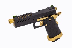 Hi-Capa 4.3 GBB Pistol (Black) (Gold Match)