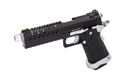 Hi-Capa 5.1 GBB Pistol (Black) (Silver Match)