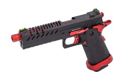 Hi-Capa 5.1 GBB Pistol (Black) (Red Match)