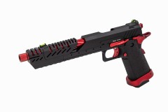 Hi-Capa 7.0 TITAN GBB Pistol (Black) (Red Match)