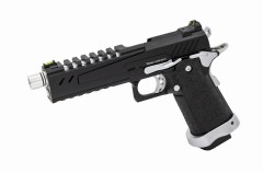 Hi-Capa 5.1S GBB Pistol (Black) (Silver Match)