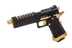 Hi-Capa 5.1S GBB Pistol (Black) (Gold Match)