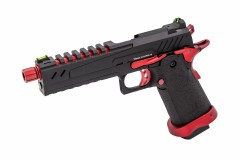 Hi-Capa 5.1S GBB Pistol (Black) (Red Match)