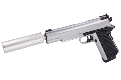 VX-14 GBB Pistol (Silver)