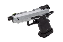 Hi-Capa CS Vengeance 3.8 Compact GBB Pistol (Silver|Black)