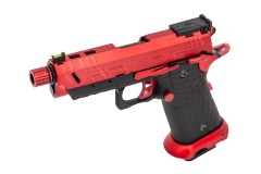 Hi-Capa CS Vengeance 3.8 Compact GBB Pistol (Red|Black)