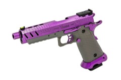 Hi-Capa CS Vengeance 5.1 GBB Pistol (Purple|Grey)