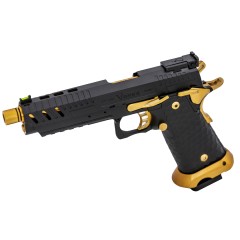 Hi-Capa CS Vengeance 5.1 GBB Pistol (Black) (Gold Match)