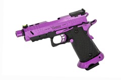 Hi-Capa CS Vengeance 3.8 Compact GBB Pistol (Purple|Black)