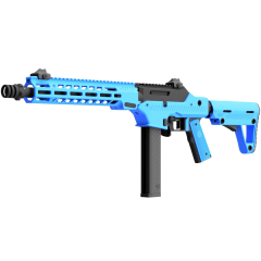 VMP-2M GBB Rifle (Dual Tone) (1J/330FPS|Select Fire) (Black|Blue)