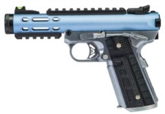 Galaxy 1911 GBB Pistol (Blue|Silver)