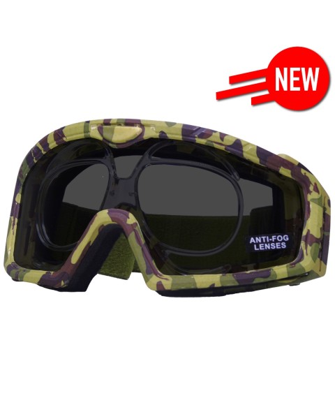 Battle Visor RX (Camo - Smoked) Protective Eyewear