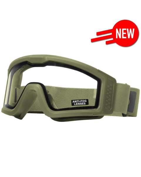 Battle Visor THERMAL (Green - Clear) Protective Eyewear
