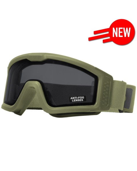 Battle Visor THERMAL (Green - Smoked) Protective Eyewear