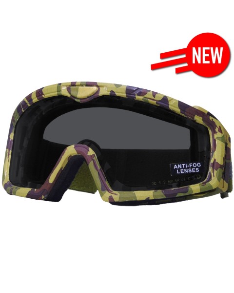 Battle Visor THERMAL (Camo - Smoked) Protective Eyewear