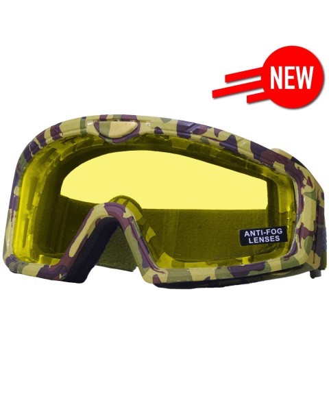 Battle Visor THERMAL (Camo - Yellow) Protective Eyewear