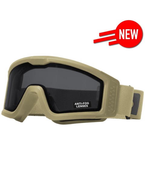 Battle Visor THERMAL (Tan - Smoked) Protective Eyewear