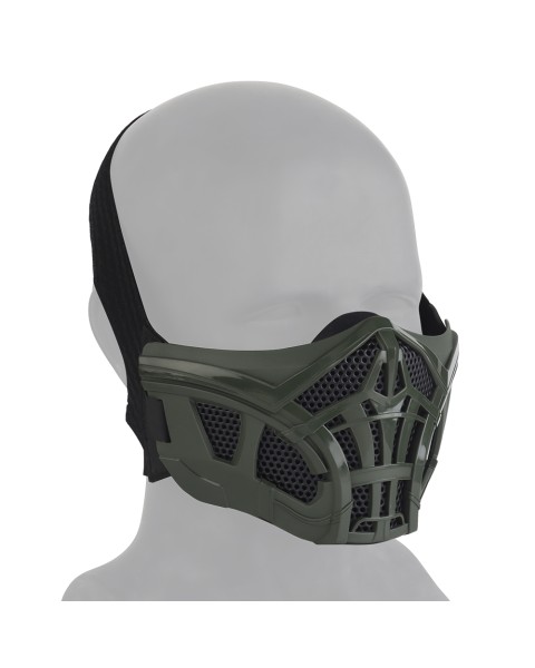 Mesh Lower Face Shield V7 (Green)