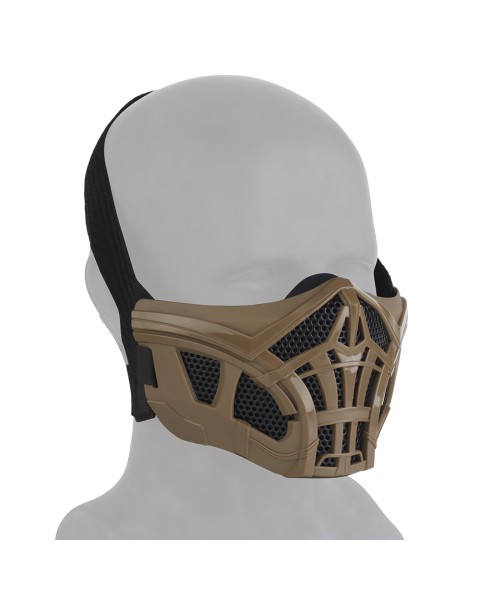 Mesh Lower Face Shield V7 (Tan)