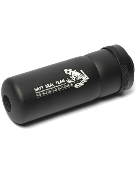 Navy Seal 'Bone Frog' Suppressor (Black) 14mm CCW