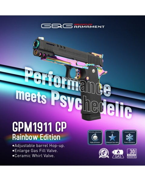 GPM1911 CP (Rainbow Edition) GBB Pistol