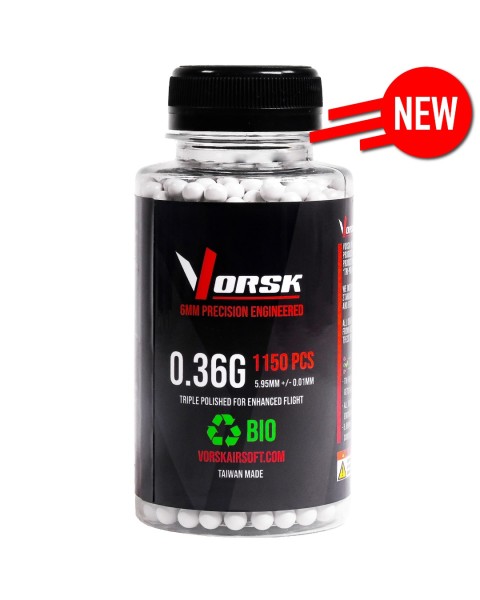 6mm Precision Bio Airsoft BBs (1150R) (0.36g) 