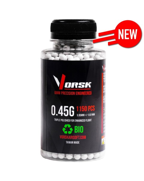 6mm Precision Bio Airsoft BBs (1150R) (0.45g) 