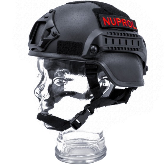 NP MICH 2000 Railed Helmet Black
