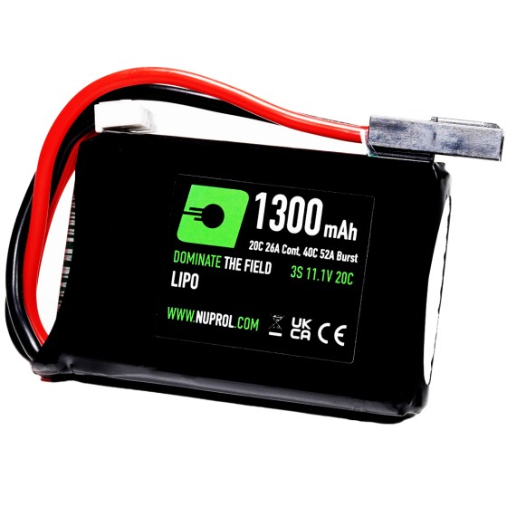 NP Power 1300mah 11.1v 20c PEQ Micro Lipo