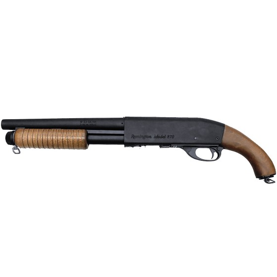 S&T M870 Short Model Real Wood
