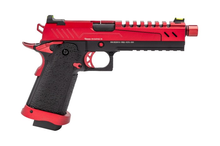 Hi-Capa 5.1S GBB Pistol (Red|Black)