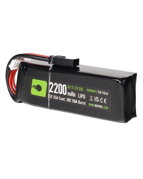 LiPo Battery 2200mAh 11.1v 25c (STK|Small Tamiya) 