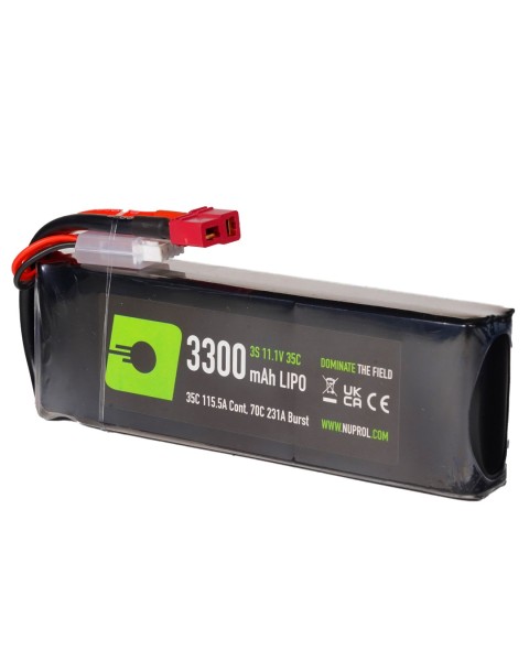LiPo Battery 3300mAh 11.1v 35c (STK|Deans) 