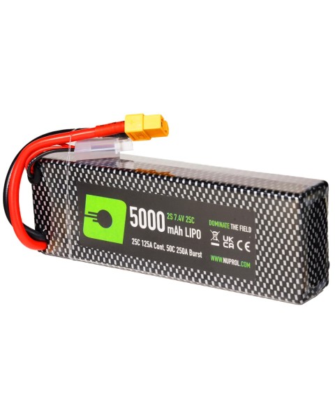 LiPo Battery 5000mAh 7.4v 25c (HS|XT60) 